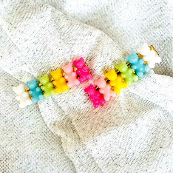 Gummy Bear Hair Clips - Picture 1 of 1